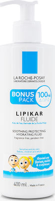 La Roche Posay Lipikar Fluide Ενυδατική Κρέμα Ανάπλασης Σώματος για Ευαίσθητες Επιδερμίδες 400ml